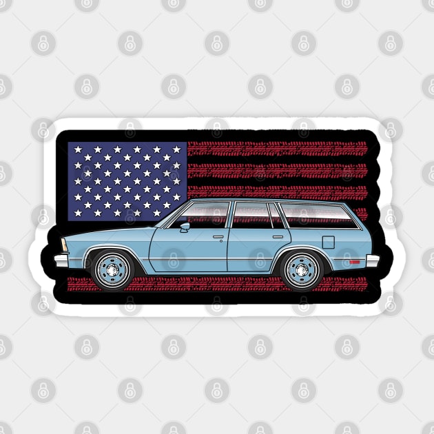 USA Light Blue Sticker by JRCustoms44